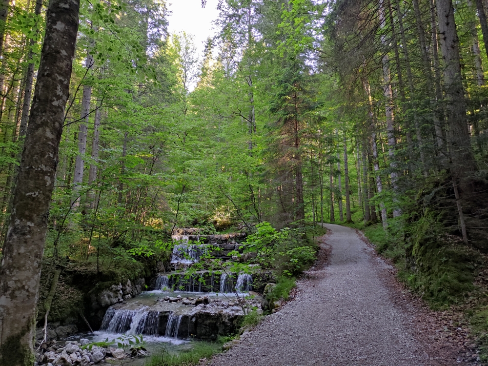 Wanderung Große Klammspitz: Start des Aufstiegs