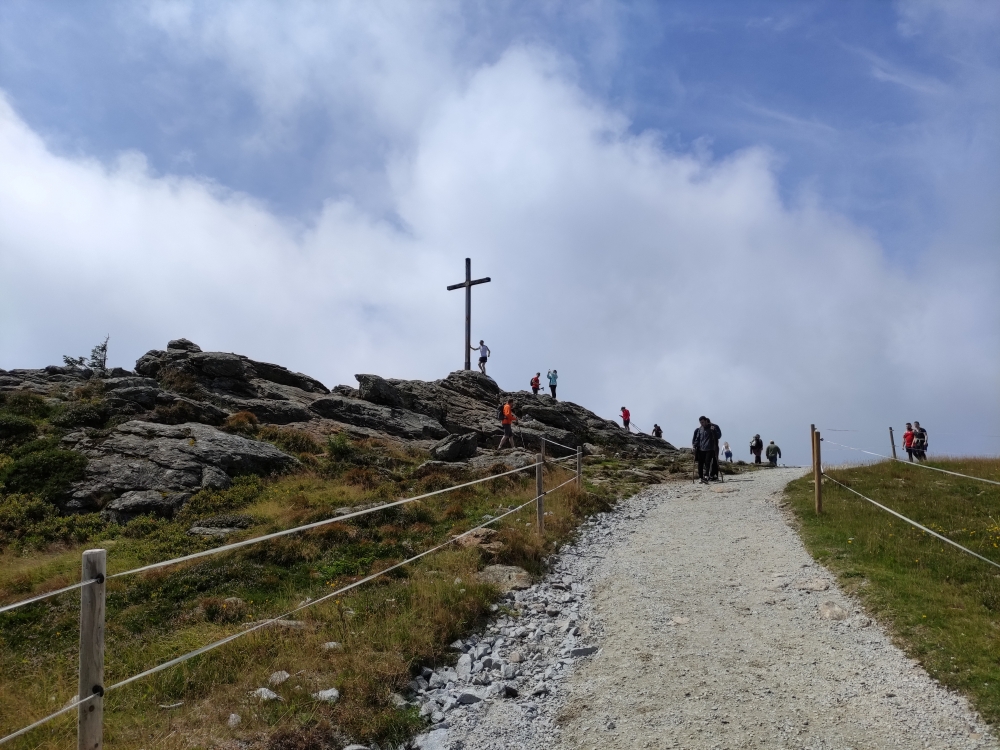 Wanderung Großer Arber: Breite Gipfelwege