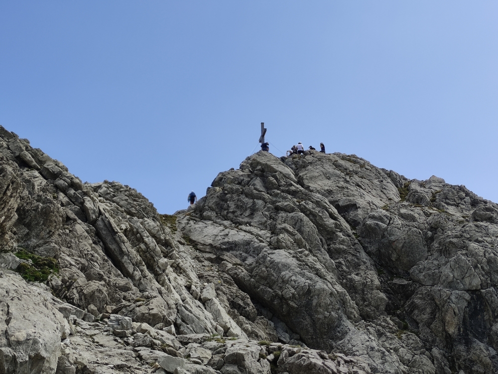 Wanderung Großer Widderstein: Wegloser Gipfelzustieg