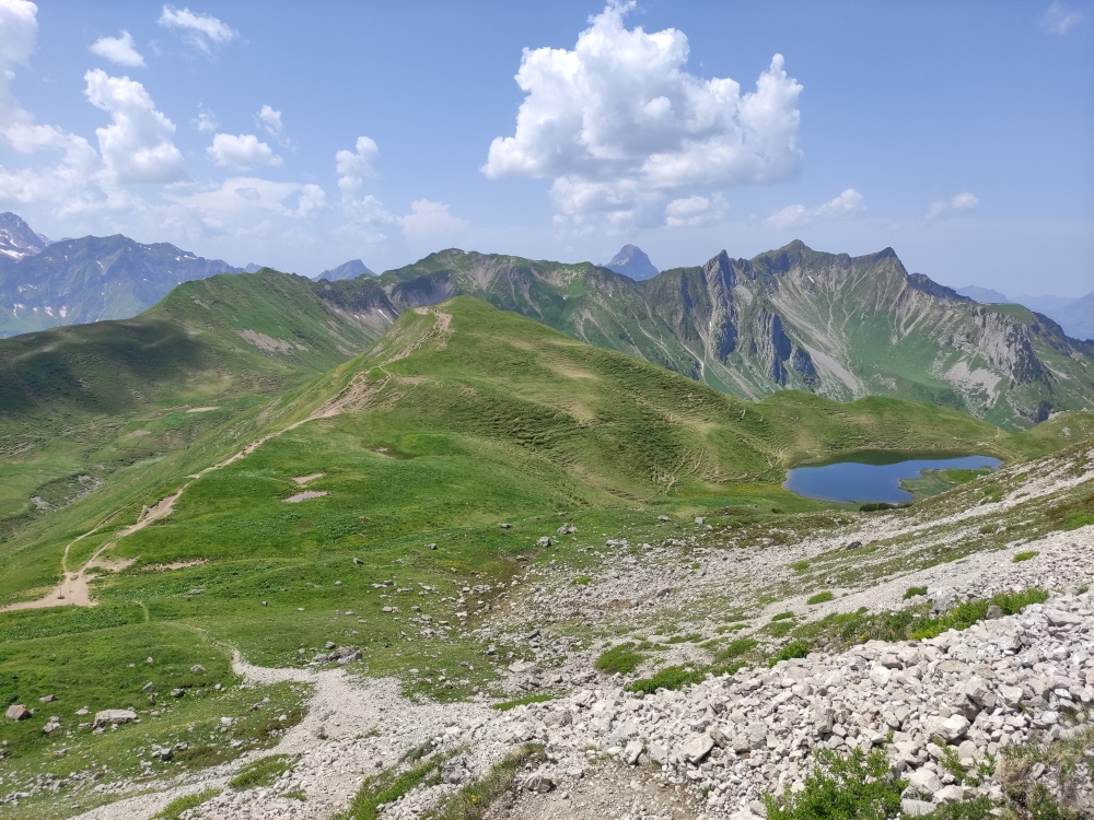 Wanderung Großer Widderstein: Weg