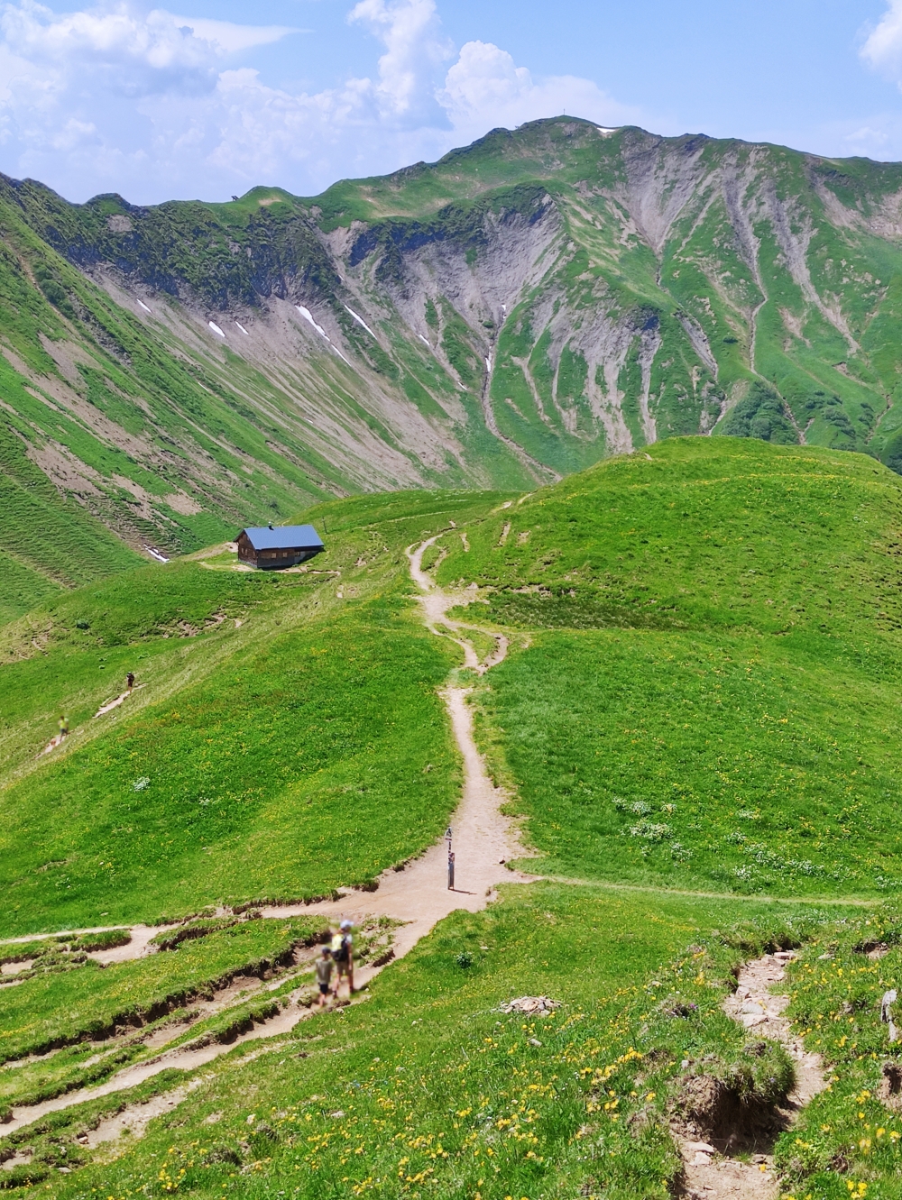 Wanderung Großer Widderstein: Weg