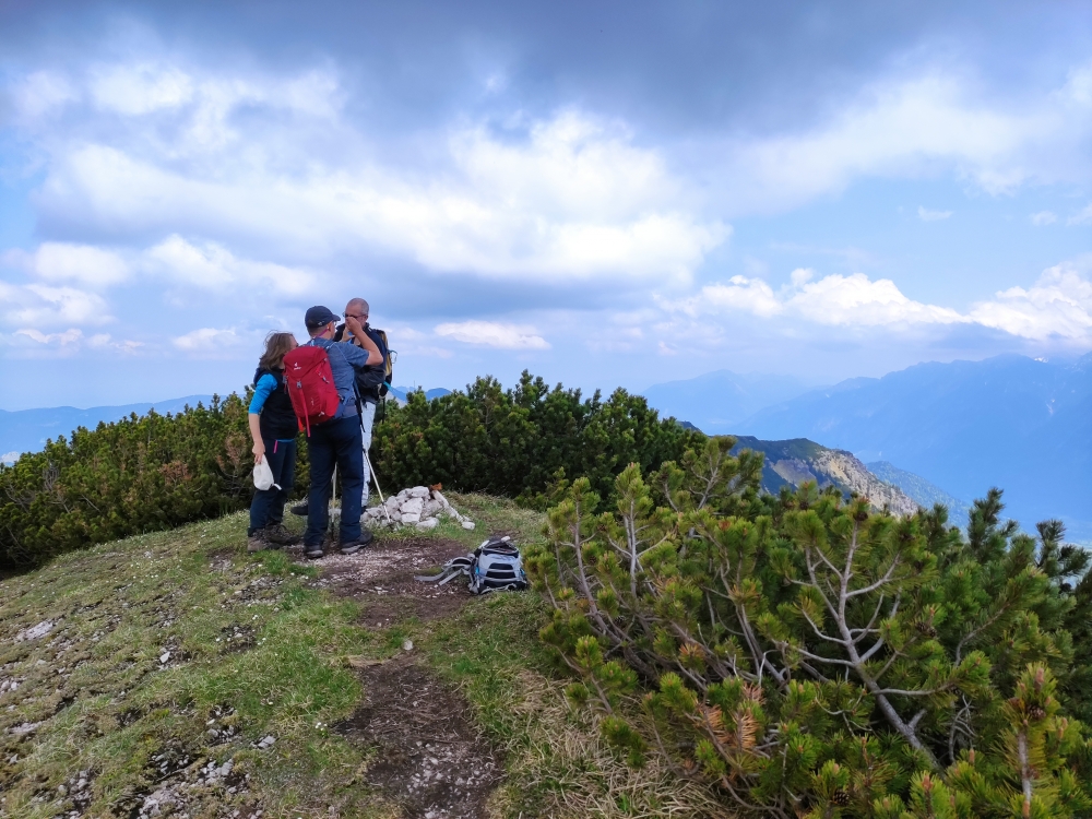 Bike & Hike Vorderer Felderkopf: Bike & Hike Vorderer Felderkopf: Am Gipfel des Großer Zunderkopf