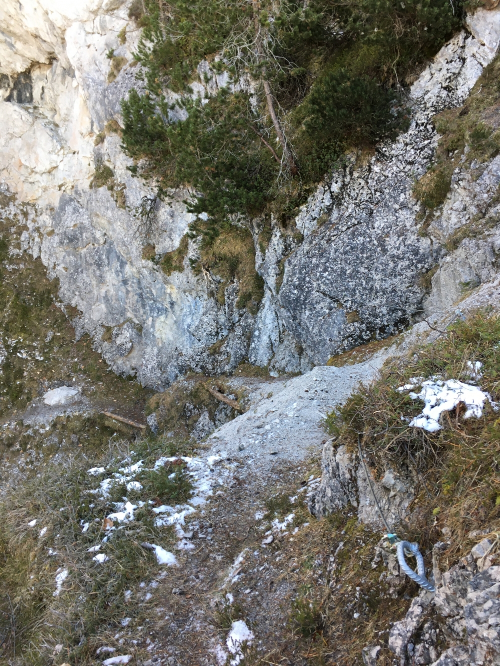 Wanderung Großer Solstein: Steinerne Stiege