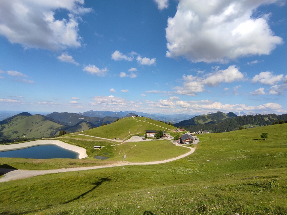 Wanderung Großer Traithen mit Steilnerjoch: Der Wanderweg bei Walleralm und Speck-Alm
