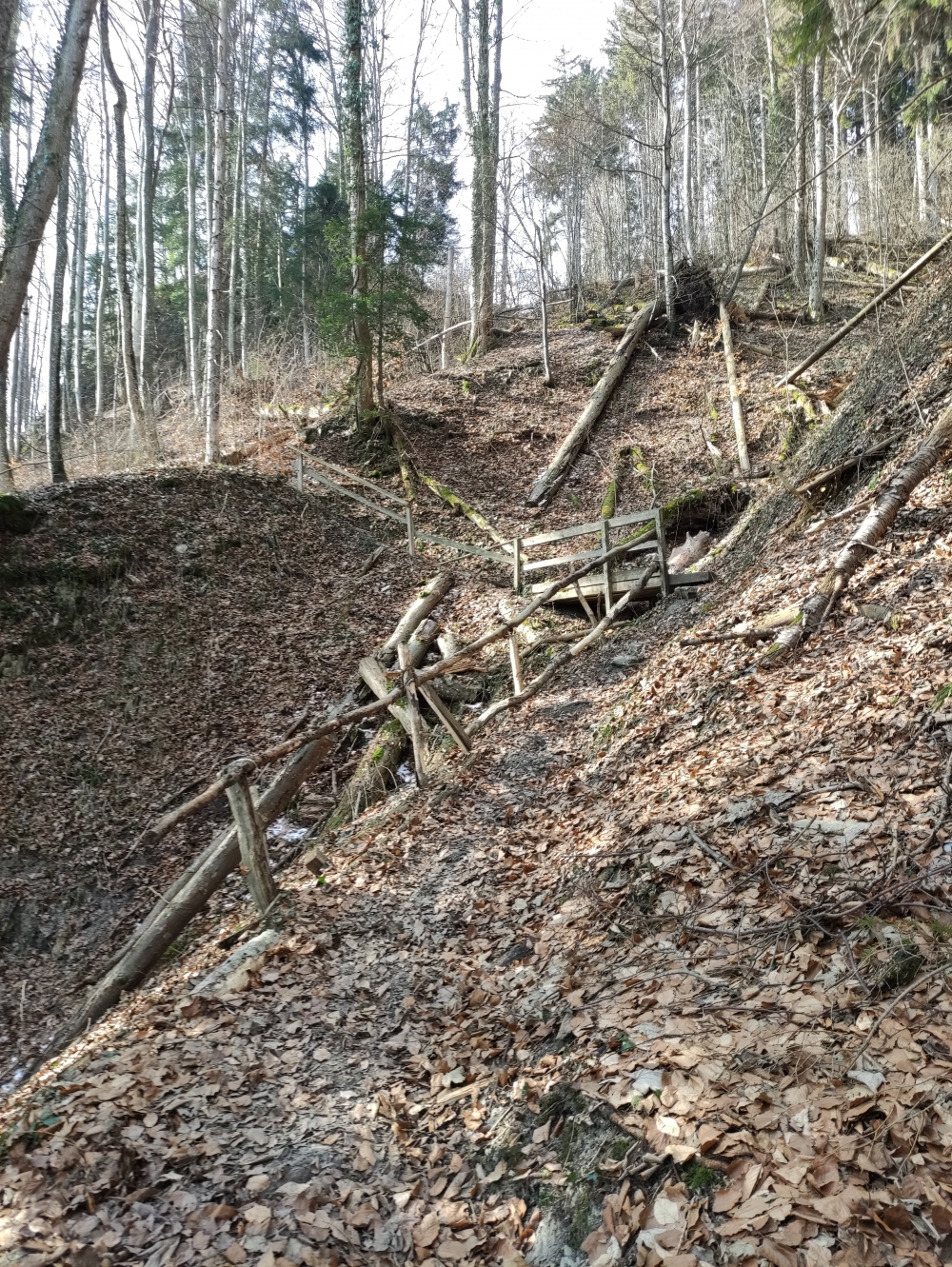 Wanderung Großstaffen: Aufstieg zum Pelzenkaser