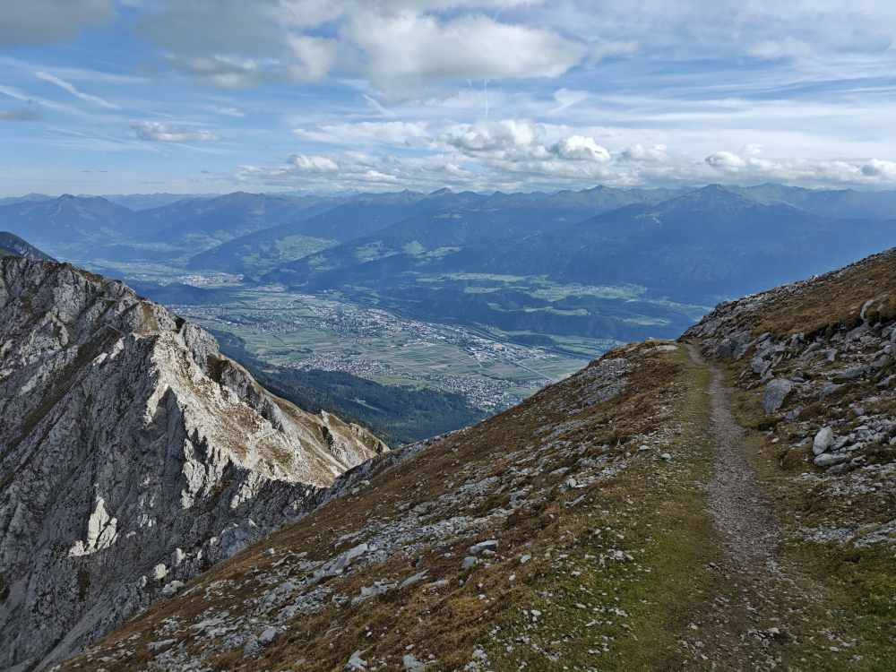 Wanderung Hafelekarspitze: Abstieg 