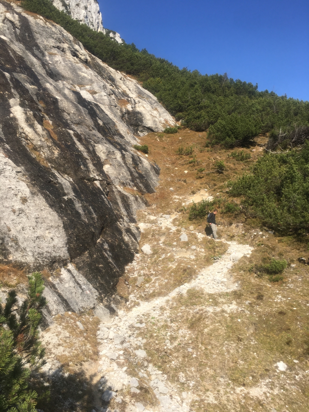 Wanderung Kleiner Roßkaiser: Unter dem Kleinen Roßkaiser entlang