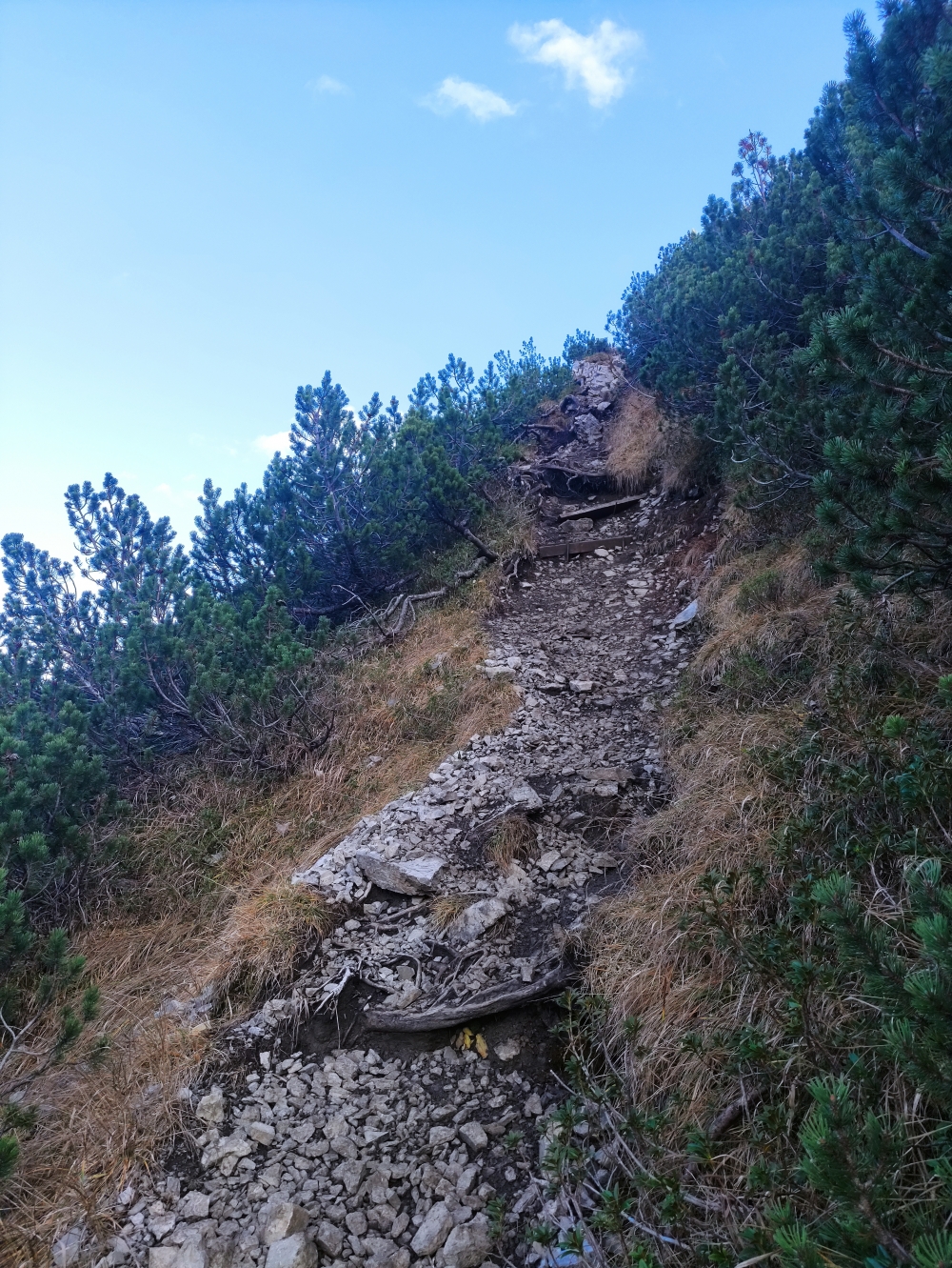 Wanderung Hahnkampl: Der Nordwest-Anstieg