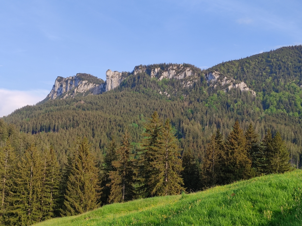Wanderung Haindorfer Berg: Blick zur Gederer Wand