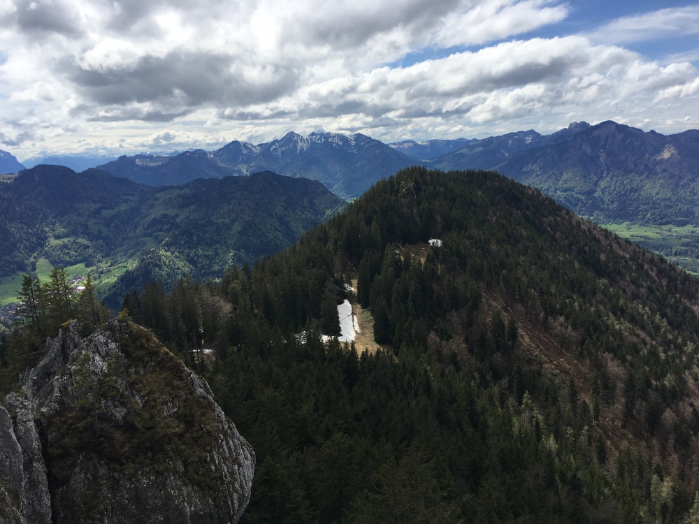 Wanderung Rechenberge & Dampfschiff: Blick vom Dampfschiff zum Großer Rechenberg