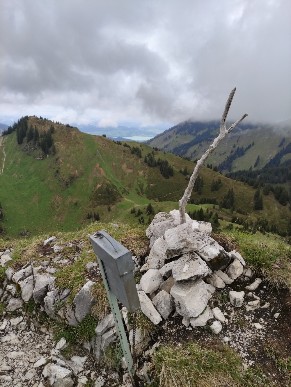 Wanderung Lösertalkopf: Wanderung Lösertalkopf: Am Gipfel (Hasentalkopf)