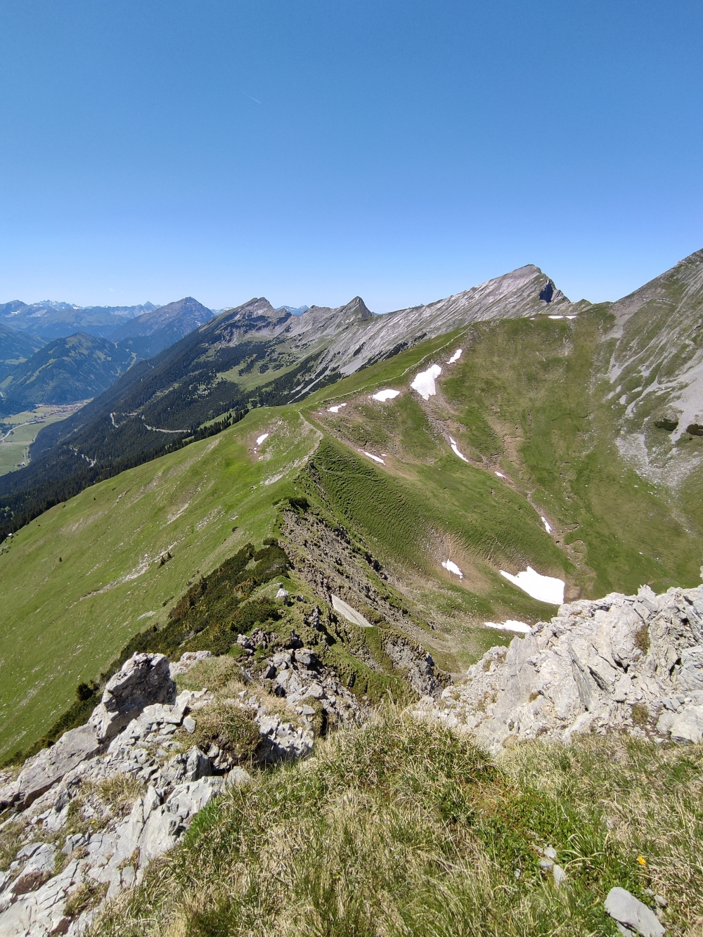 Wanderung Daniel mit Gratüberschreitung: Wanderung Daniel mit Gratüberschreitung: Das Hebertaljoch