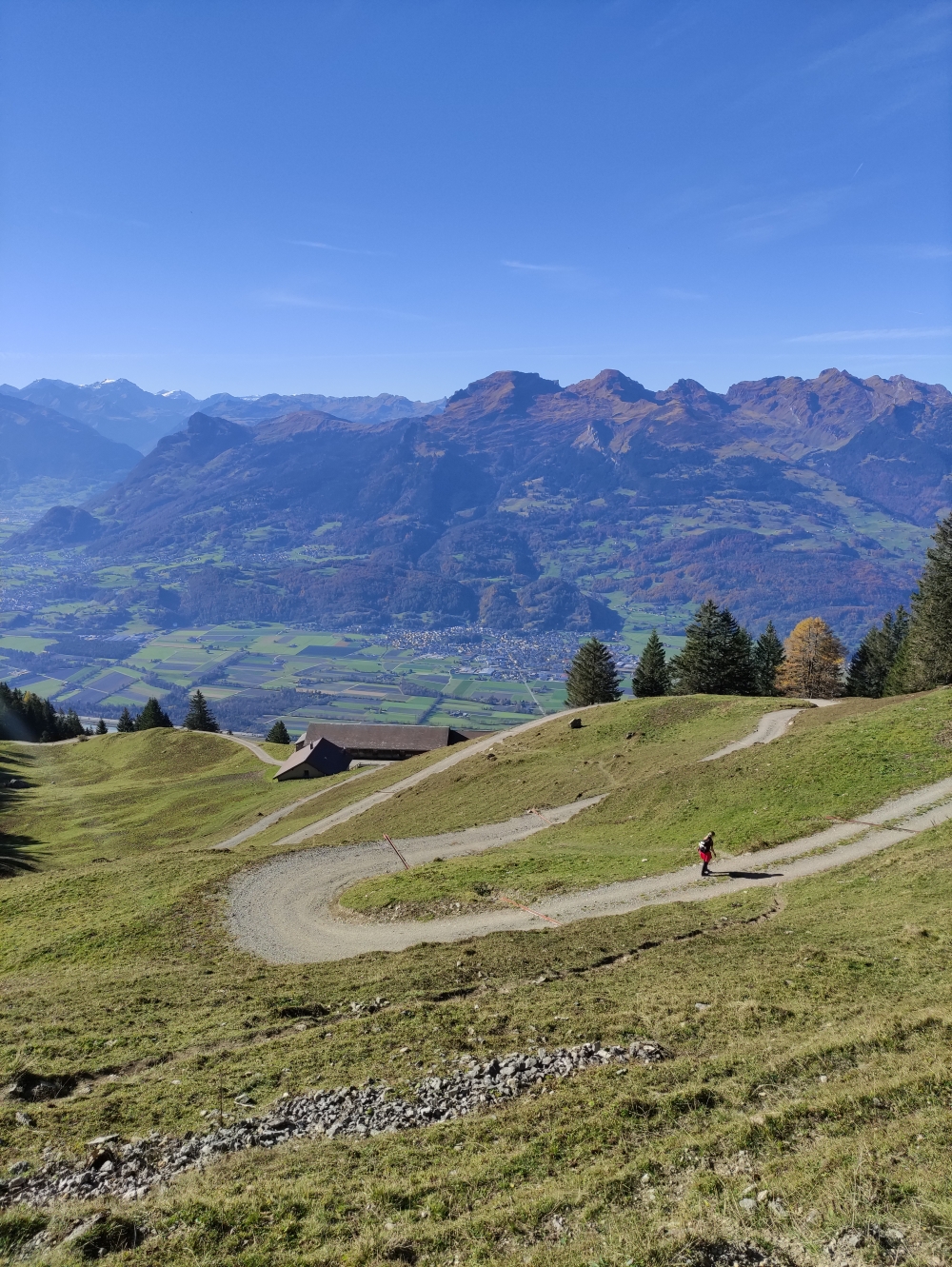Wanderung Fürstensteig: Forststraße zwischen Parkplatz und Sattel