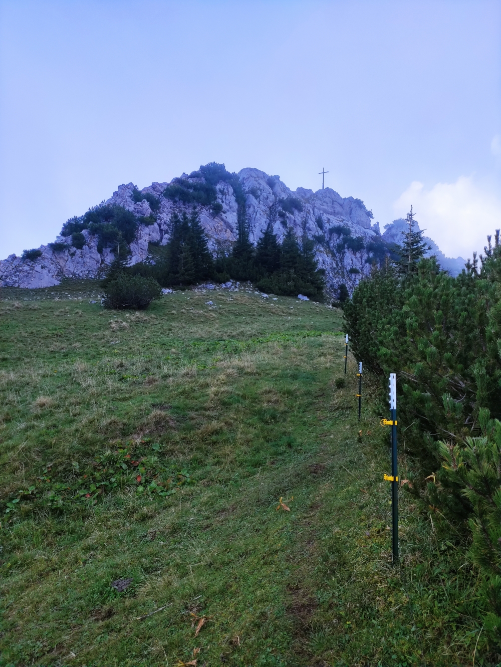 Wanderung Hennenkopf: Kurz vor dem Hennenkopf