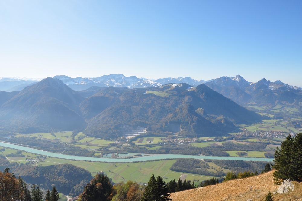 Wanderung Kitzstein: Wanderung Kitzstein: Blick nach Westen (Heuberg)