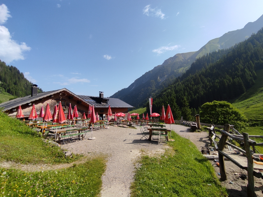 Wanderung Großer Widderstein: Wanderung Großer Widderstein: Hintere Gemstelalpe