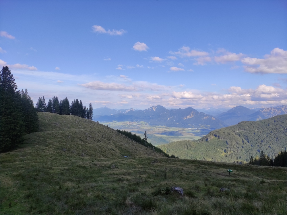 Wanderung Hinteres Hörnle: Am Rißberg vorbei