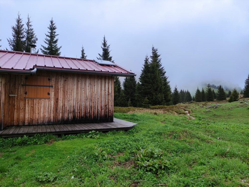 Wanderung Lösertalkopf: Wanderung Lösertalkopf: Hirschwanghütte