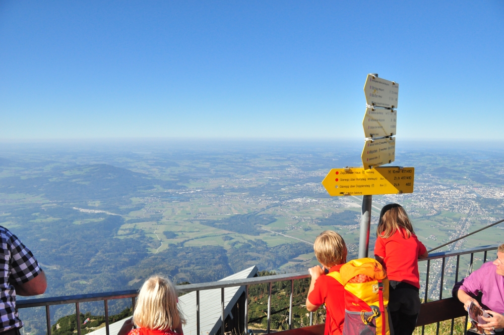 Wanderung Schellenberger Eishöhle: Wanderung Schellenberger Eishöhle: Ausblick (Hochalm)
