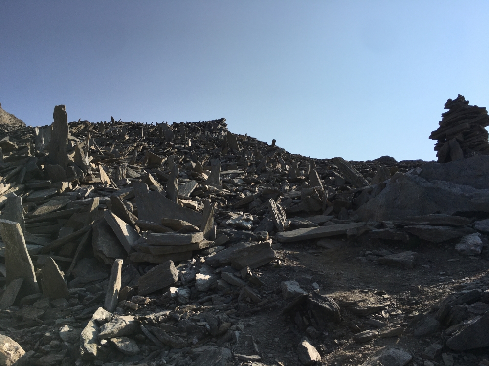 Wanderung Hochfeiler: Durch wilde Gesteinshaufen