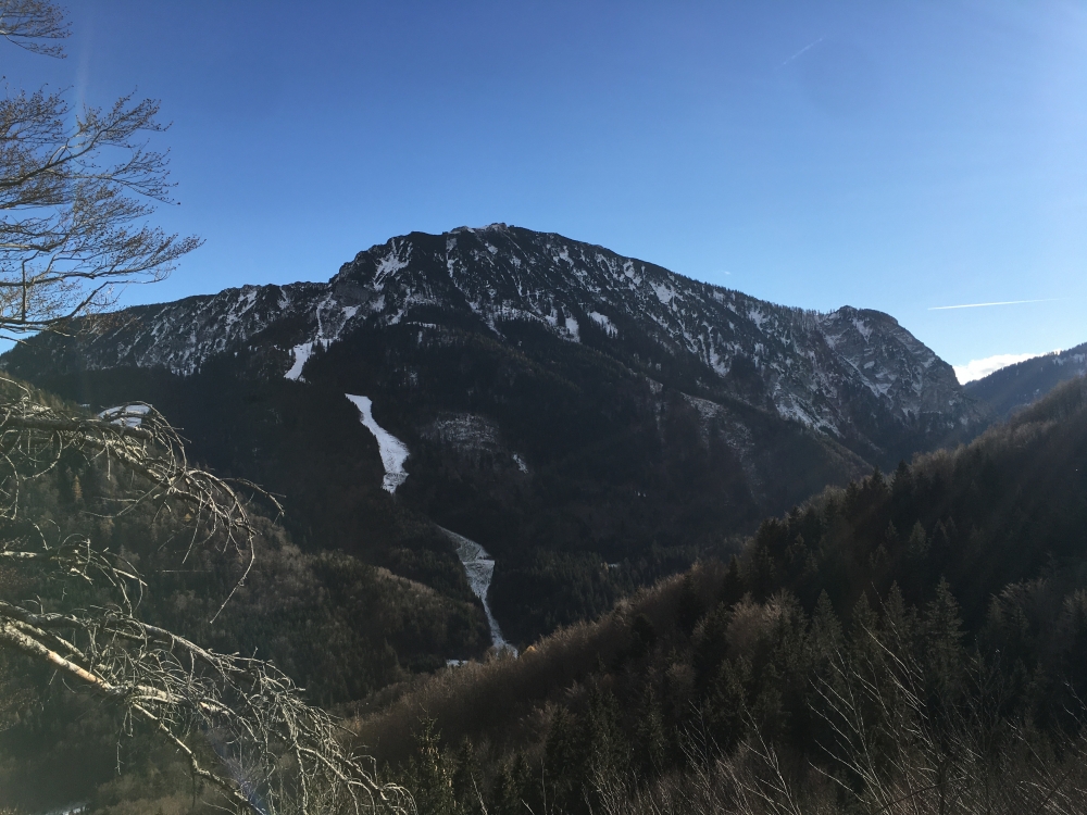 Wanderung Hochfelln über Strohnschneid: Wanderung Hochfelln über Strohnschneid: Blick vom Engelstein (Hochfelln)