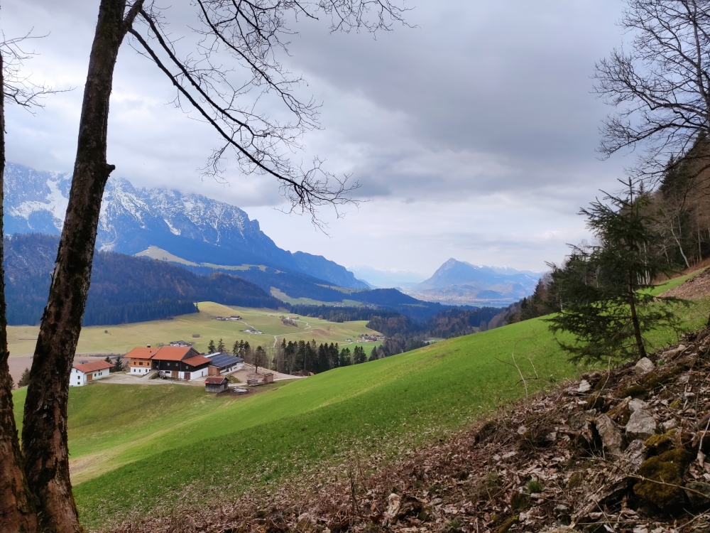 Wanderung Brennkopf: Blick ins Inntal