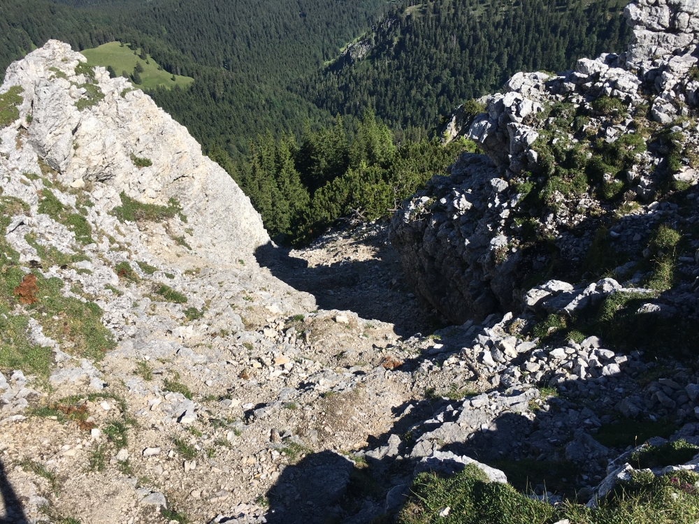 Wanderung Hochsalwand über Lechnerkopf: Aufstieg Hochsalwand