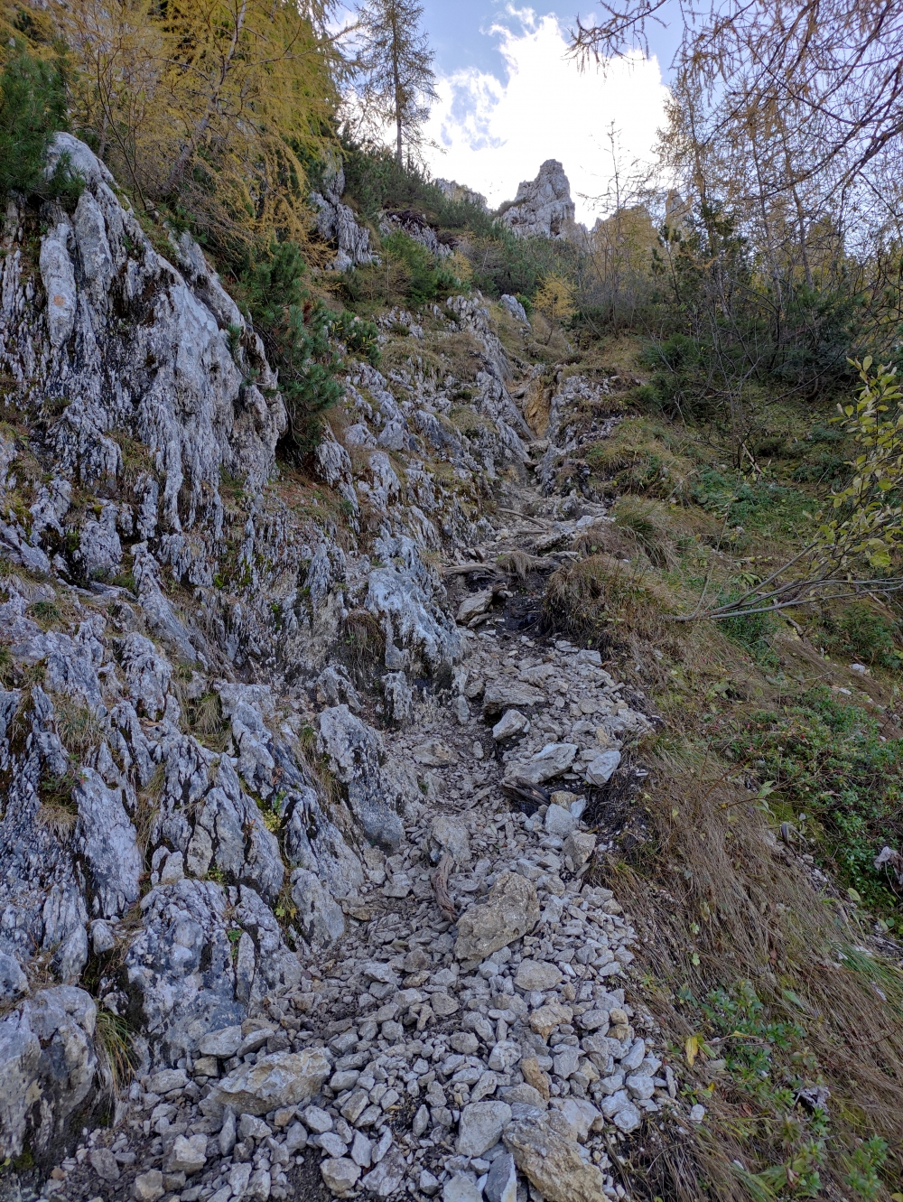 Wanderung Hörndlwand Ostgipfel: Über den Normalweg "Jägersteig"