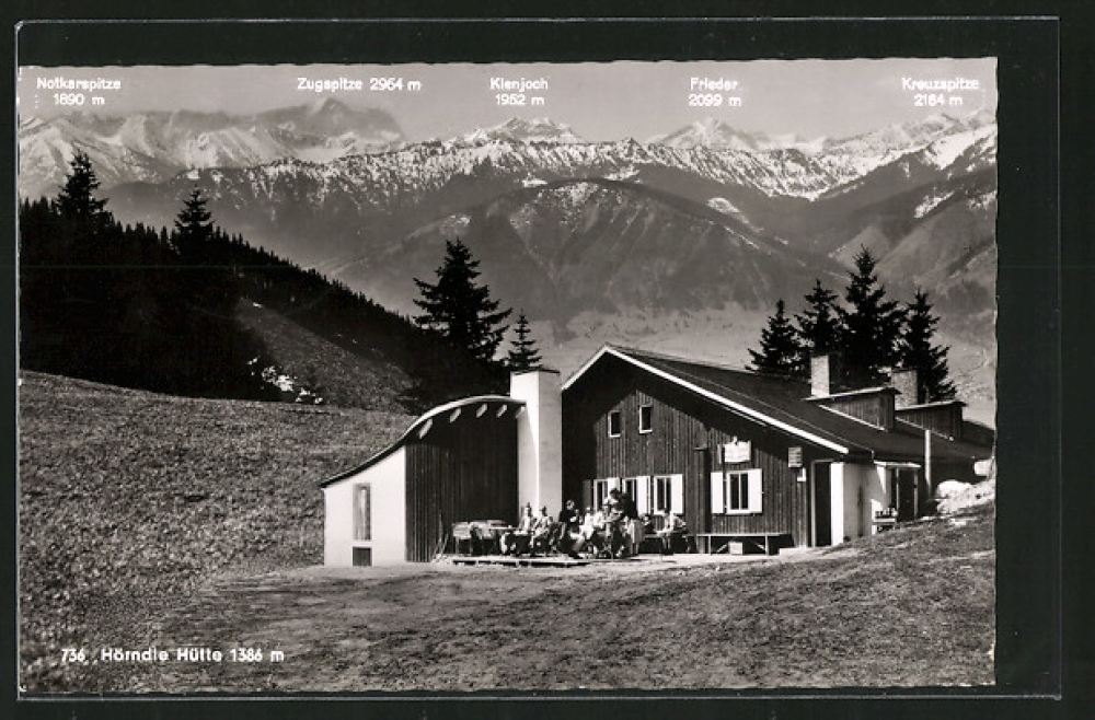 Wanderung Hörnlehütte: Wanderung Hörnlehütte: Hörnle Hütte