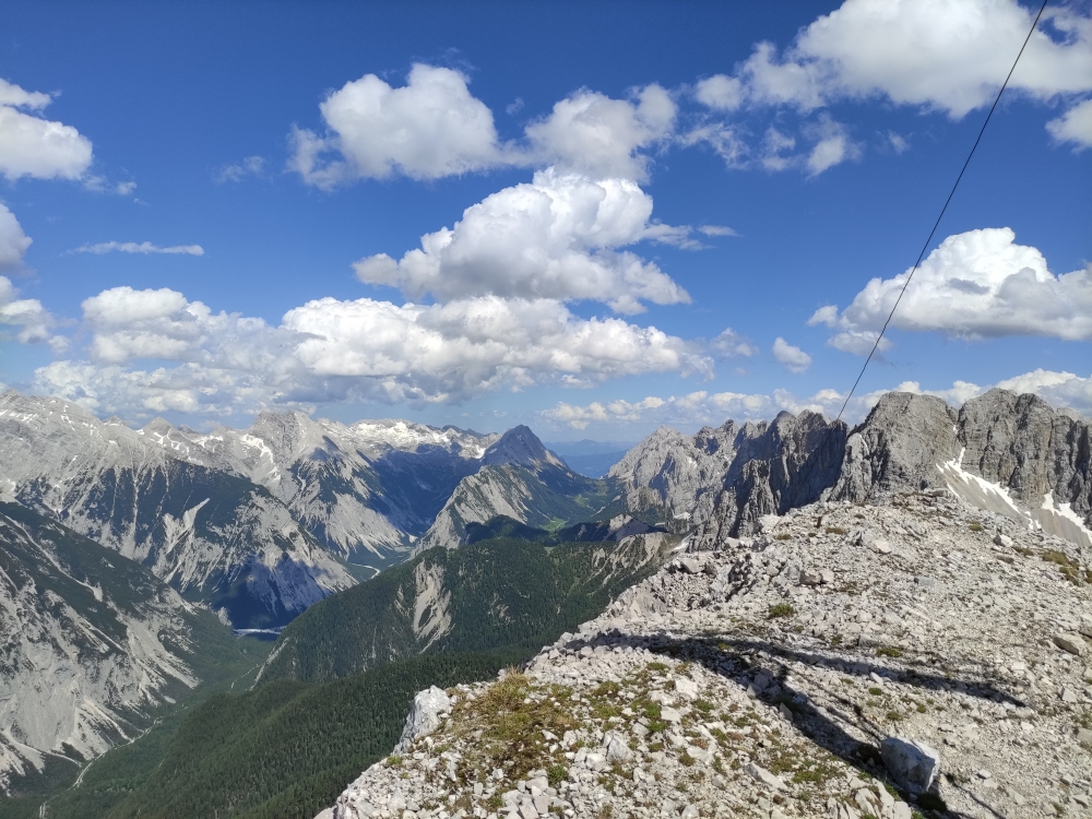 Wanderung Hoher Gleirsch: Wanderung Hoher Gleirsch: Blick nach Osten (Hoher Gleirsch)