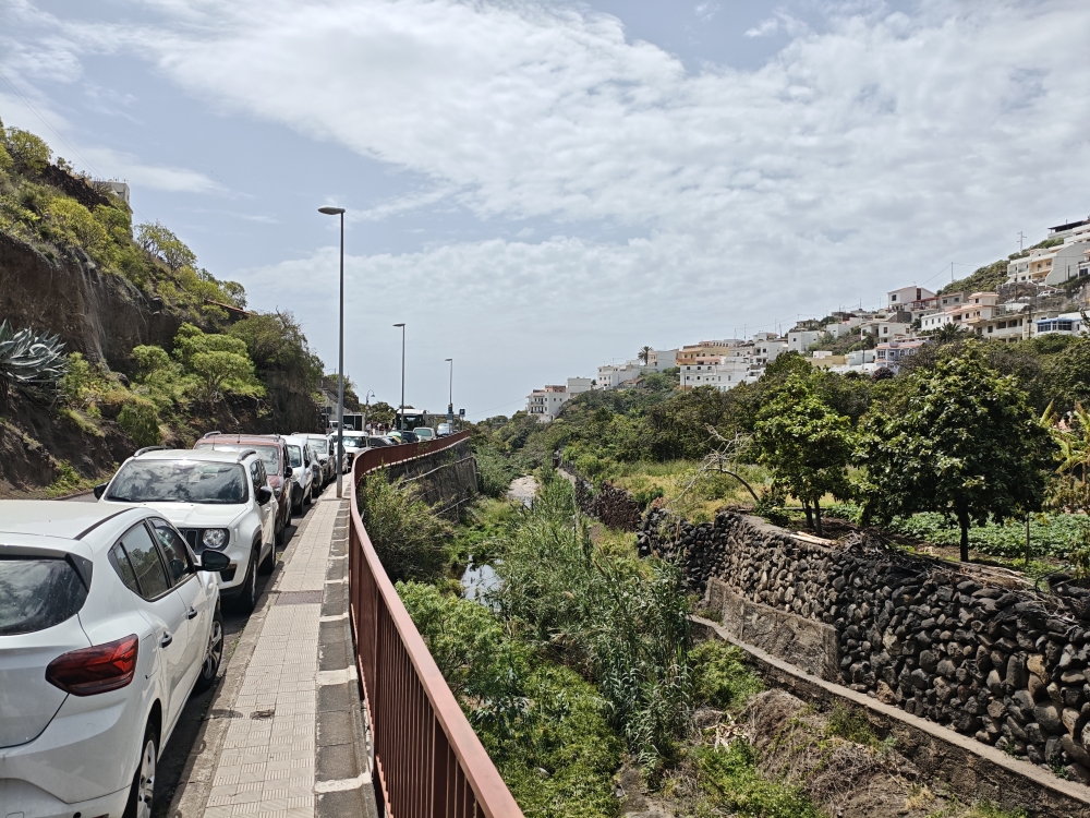 Wanderung Semáforo: Wanderung Semáforo: Ende der Straße an der nordöstlichen Südküste