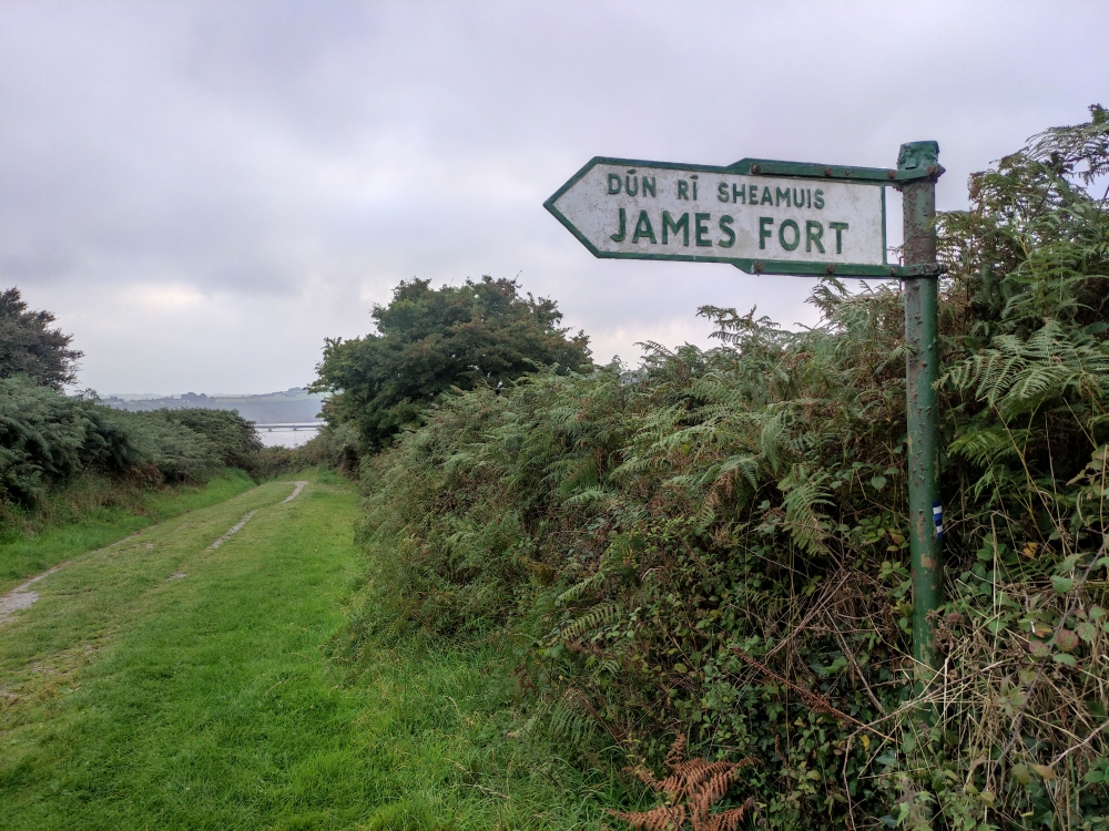 Wanderung James Fort: Wegweiser