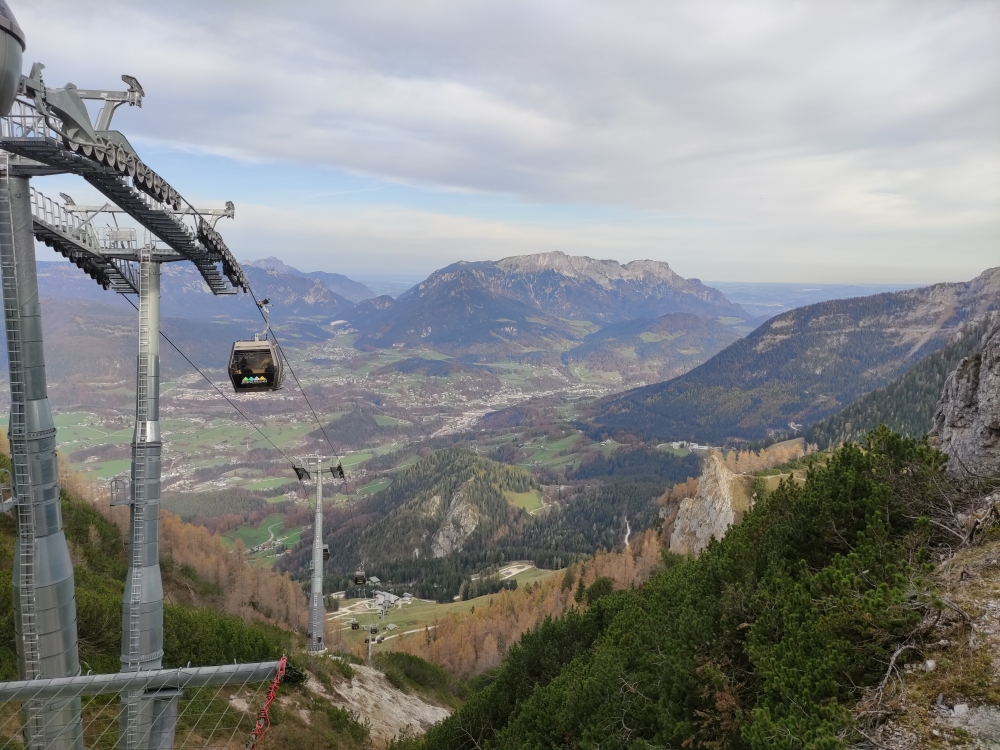 Wanderung Jenner: Wanderung Jenner: Ausblick von der Jennerbahn-Bergstation  (Jennerbahn Bergstation)