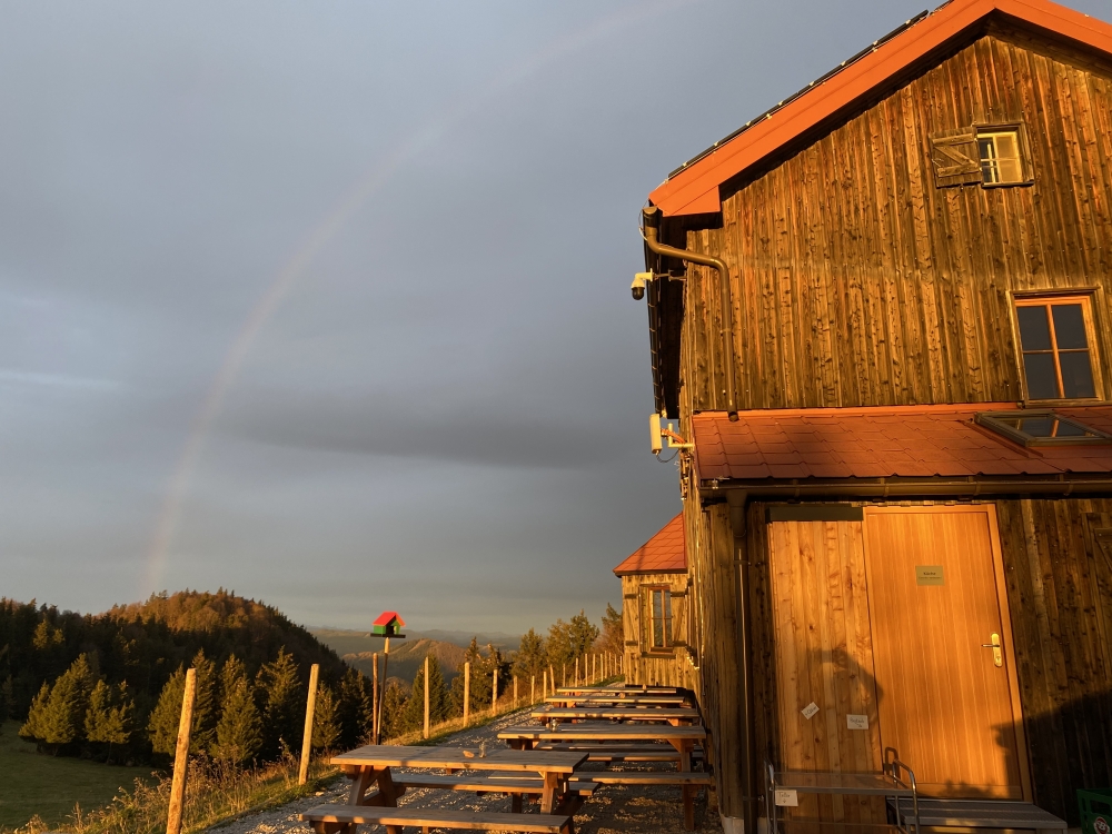 Parkplatz Korngrub -> Julius-Seitner-Hütte: Hütte