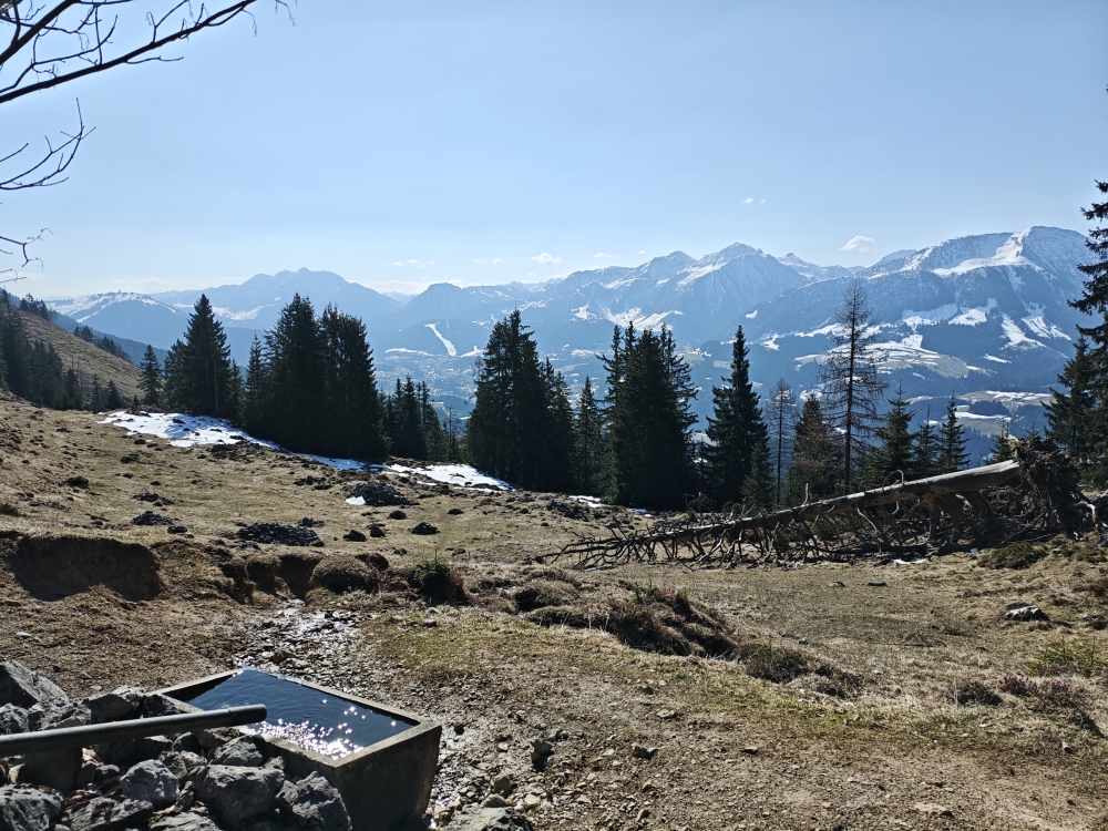 Wanderung Kalkstein: Quelle