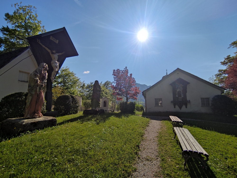 Wanderung Geierstein: Wanderung Geierstein: Am Kalvarienberg (Kalvarienberg Lenggries)
