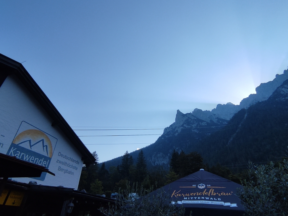 Karwendel-Klettersteig: Karwendel-Klettersteig: Talstation