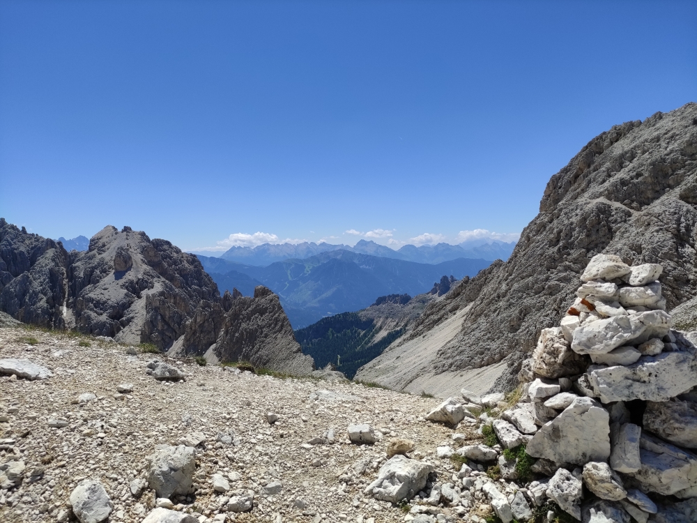 Klettersteig Kesselkogel: Pass de la Pope