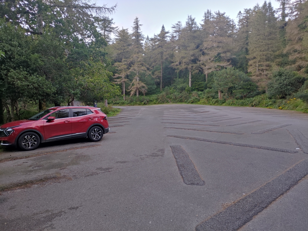 Wanderung Torc Mountain: Wanderung Torc Mountain: Wanderparkplatz