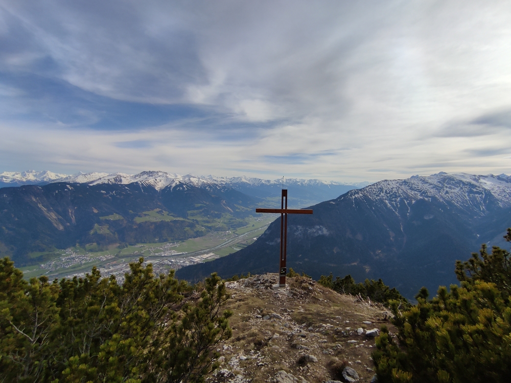 Wanderung Ebner Joch: Wanderung Ebner Joch: Blick ins Inntal (Kirchenspitz)