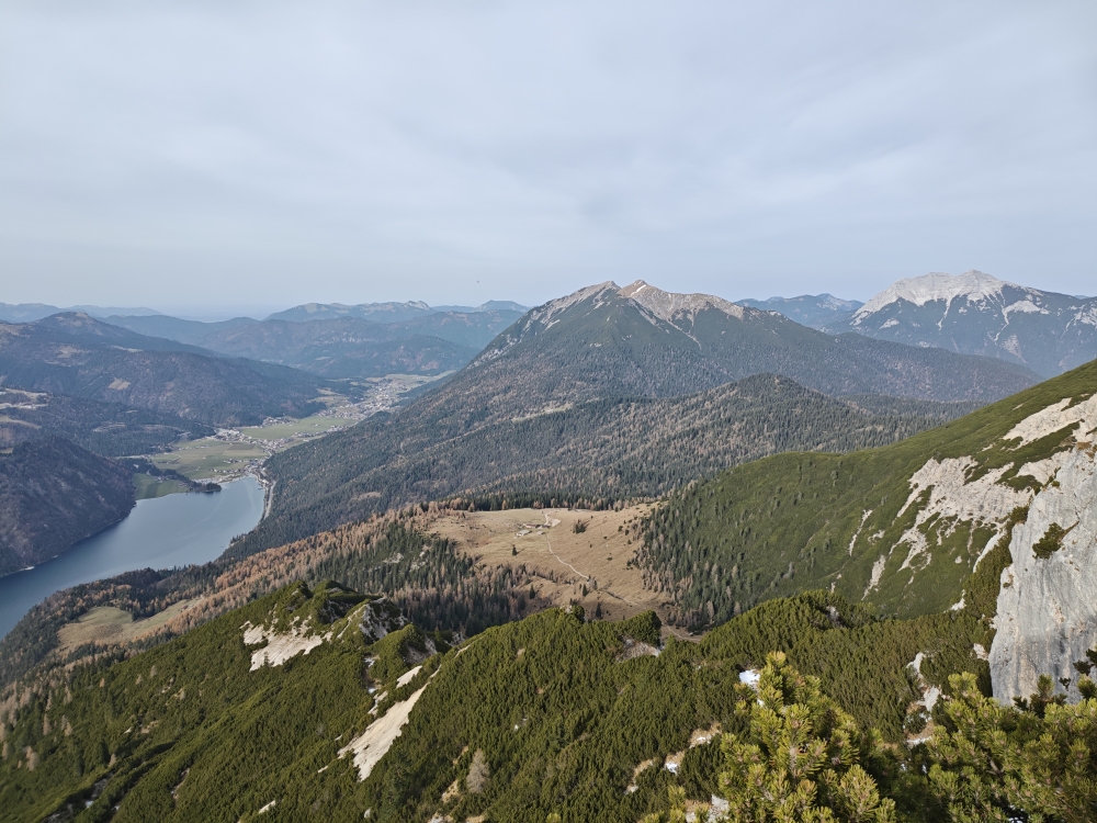 Wanderung Klobenjoch: Wanderung Klobenjoch: Blick auf die Kotalm im Norden (Klobenjoch)