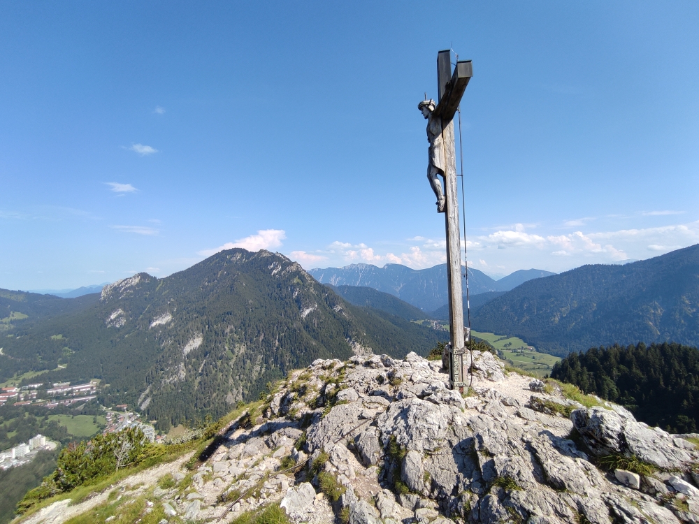 Wanderung Sonnenberggrat: Wanderung Sonnenberggrat: Gipfelkreuz (Kofel)
