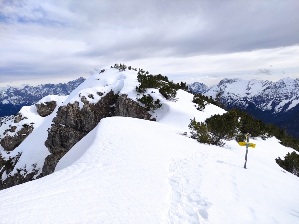 Wanderung Geierköpfe-Westgipfel: Wanderung Geierköpfe-Westgipfel: Kreuzjöchl