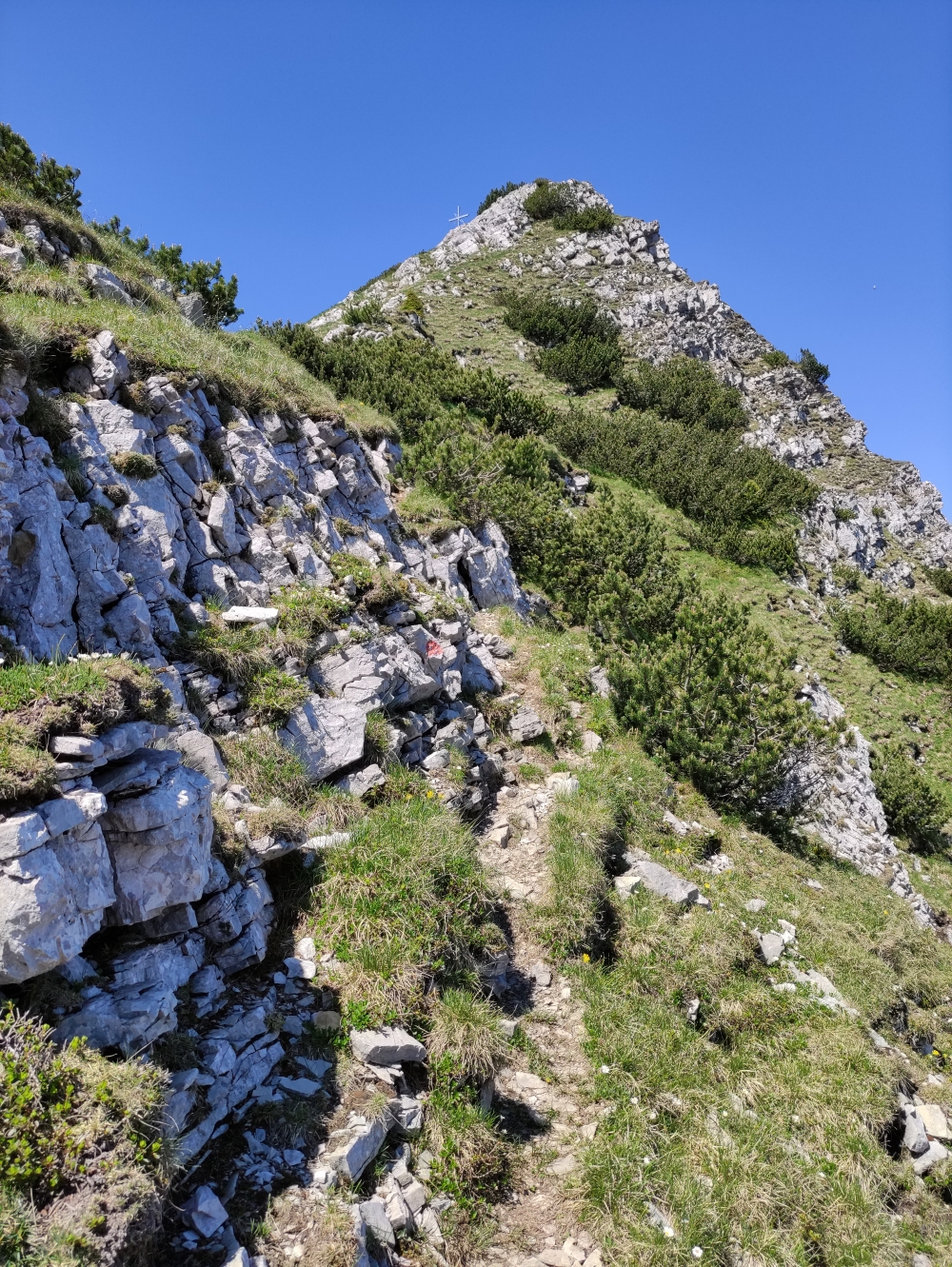 Wanderung Große Krottenkopf-Runde: Aufstieg