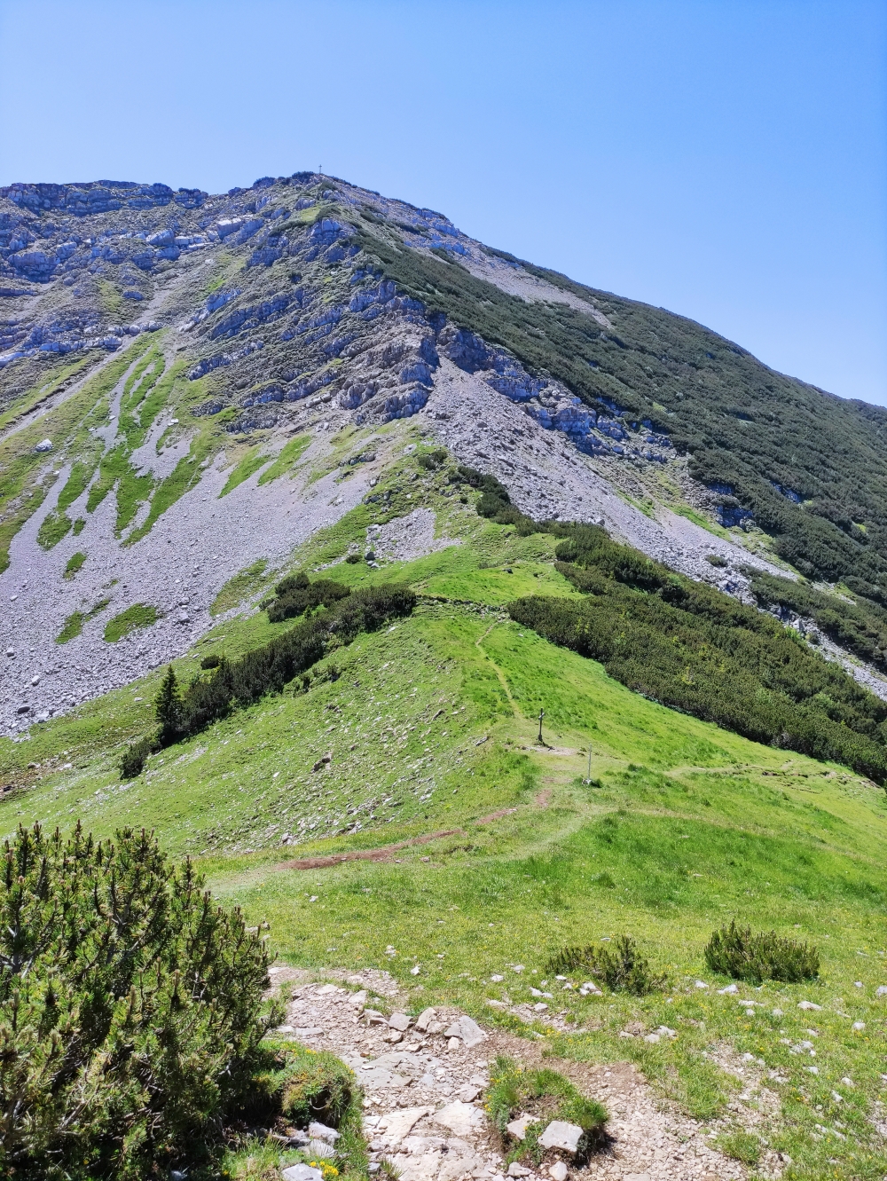 Wanderung Große Krottenkopf-Runde: Vom Sattel in der Direttissima zum Gipfel