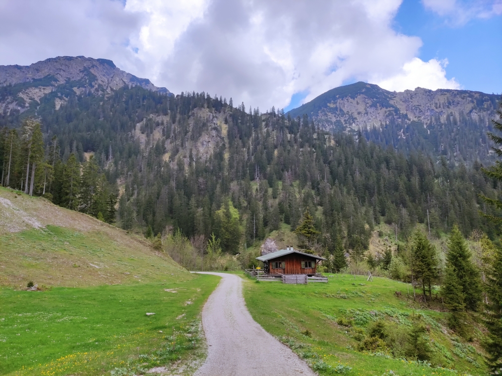 Bike & Hike Vorderer Felderkopf: Bike & Hike Vorderer Felderkopf: Bikedepot an der Kuhalm