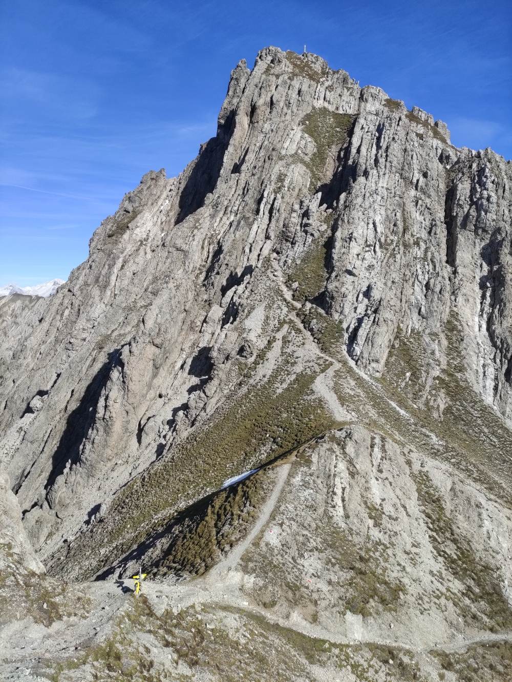 Klettersteig Freiungen Höhenweg: Klettersteig Freiungen Höhenweg: Kühlhochscharte und Abzweig zur Kuhljochspitze (Kuhljochscharte)