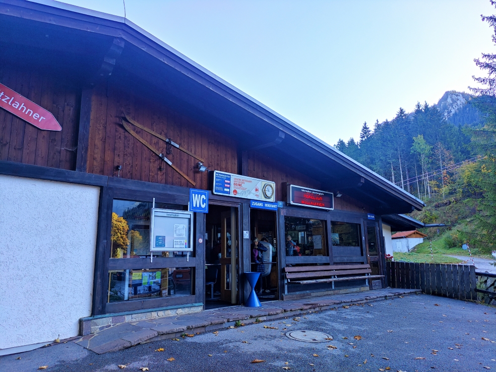Wanderung Großer Aufacker: Wanderung Großer Aufacker: Talstation