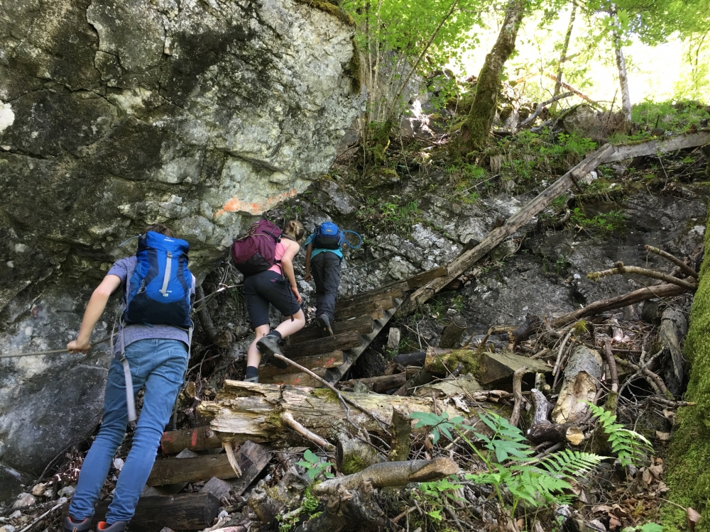 Wanderung Lafeldkopf: Der Kaunersteig