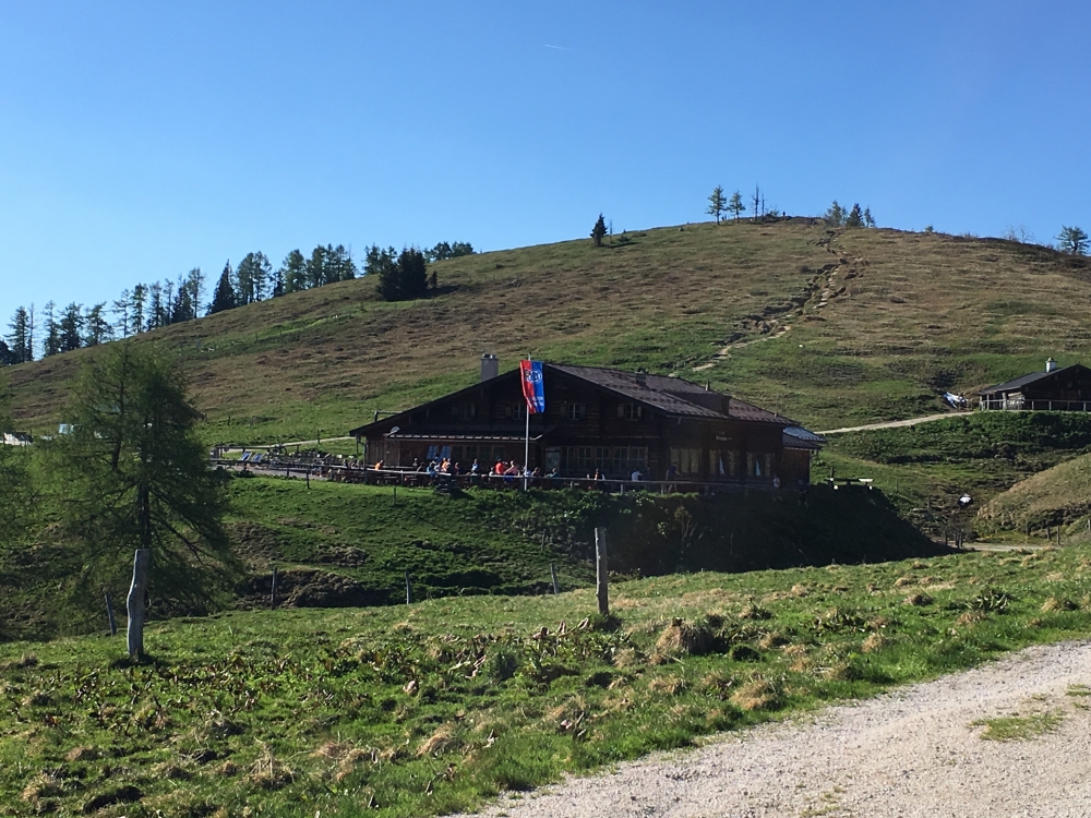 Wanderung Lafeldkopf: Wanderung Lafeldkopf: Gotzenalm mit Übernachtungsmöglichkeit